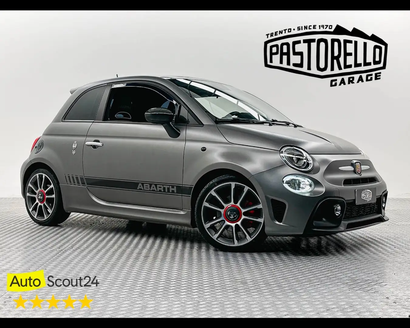 Abarth 595 1.4 Turbo T-Jet 165 CV Turismo Gri - 1
