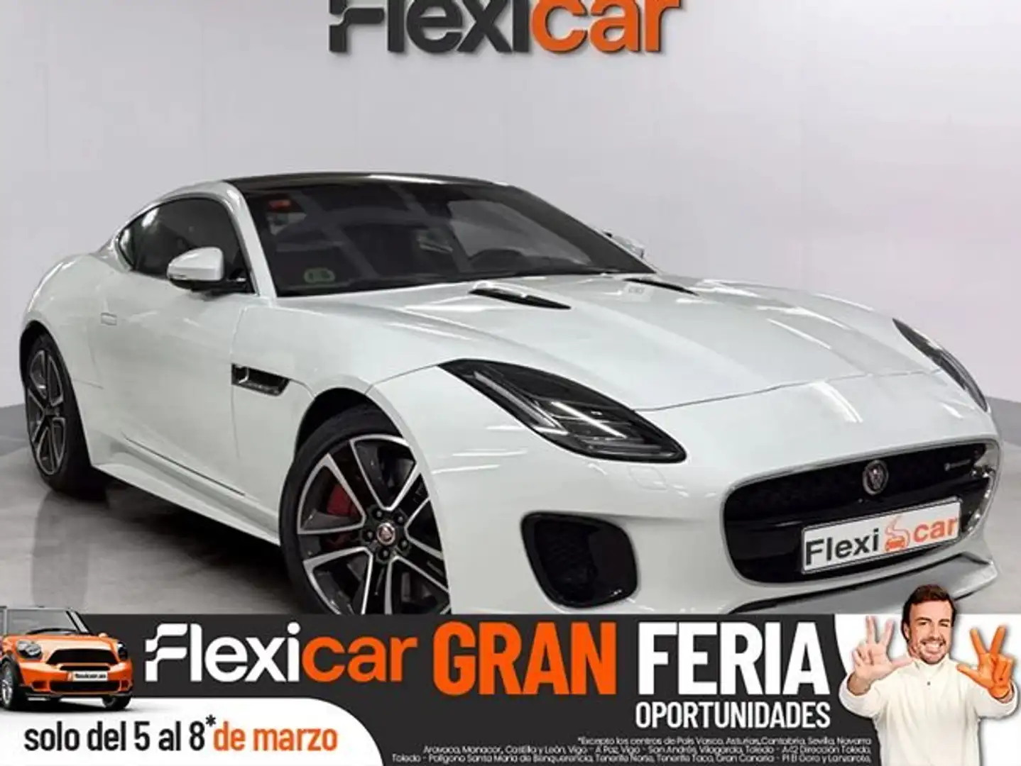 Jaguar F-Type Coupé 2.0 I4 R-Dynamic Aut. 300 Blanco - 1