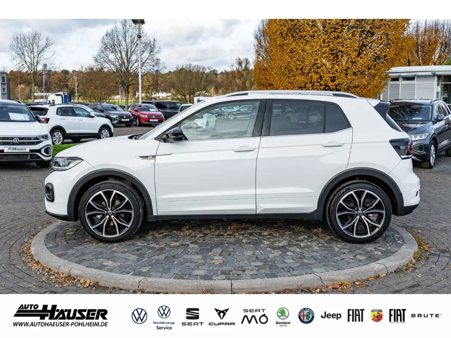 Volkswagen T-Cross R-Line 1.0 TSI DSG NAVI KAMERA LED PDC APP-CONNECT Weiß - 2