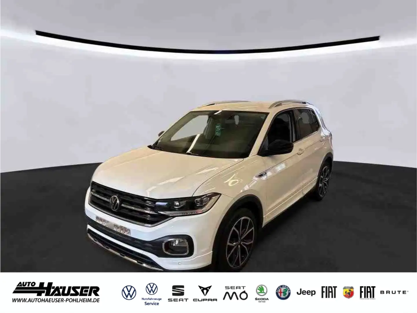 Volkswagen T-Cross R-Line 1.0 TSI DSG NAVI KAMERA LED PDC APP-CONNECT Weiß - 1