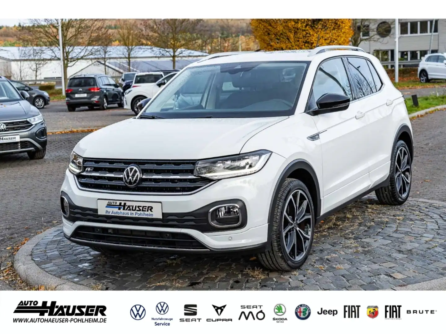 Volkswagen T-Cross R-Line 1.0 TSI DSG NAVI KAMERA LED PDC APP-CONNECT Weiß - 1
