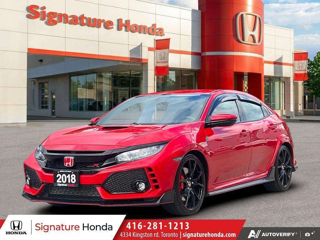 Red 2018 Honda Civic Type R Hatchback  6-Speed Manual