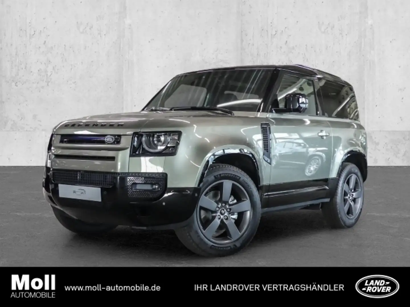Land Rover Defender 90 X-Dynamic SE D250 Mild-Hybrid EU6e Navi Memory Grün - 1