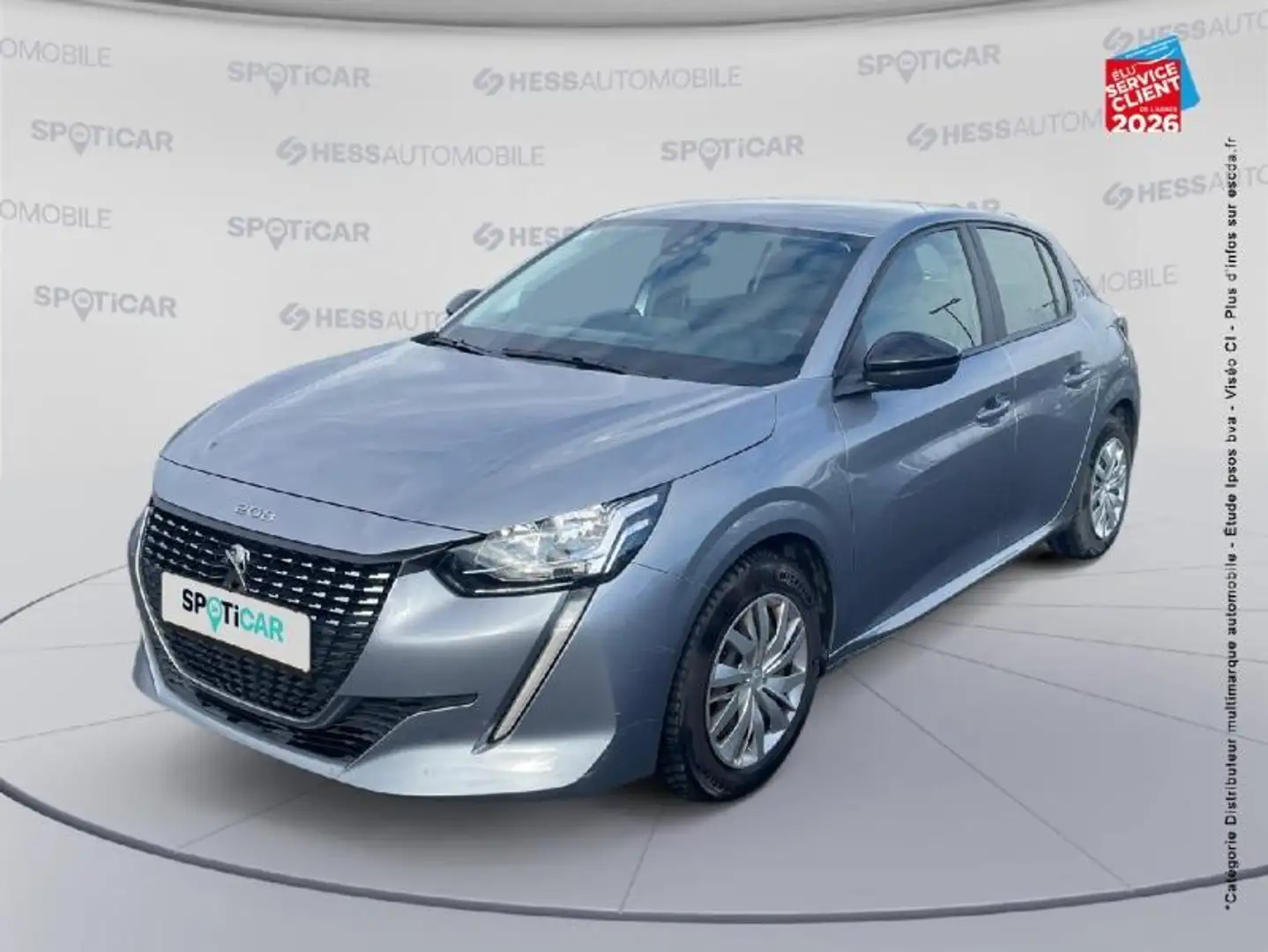 Peugeot 208 1.2 PureTech 75ch S\u0026S Like 2023 Gris - 1