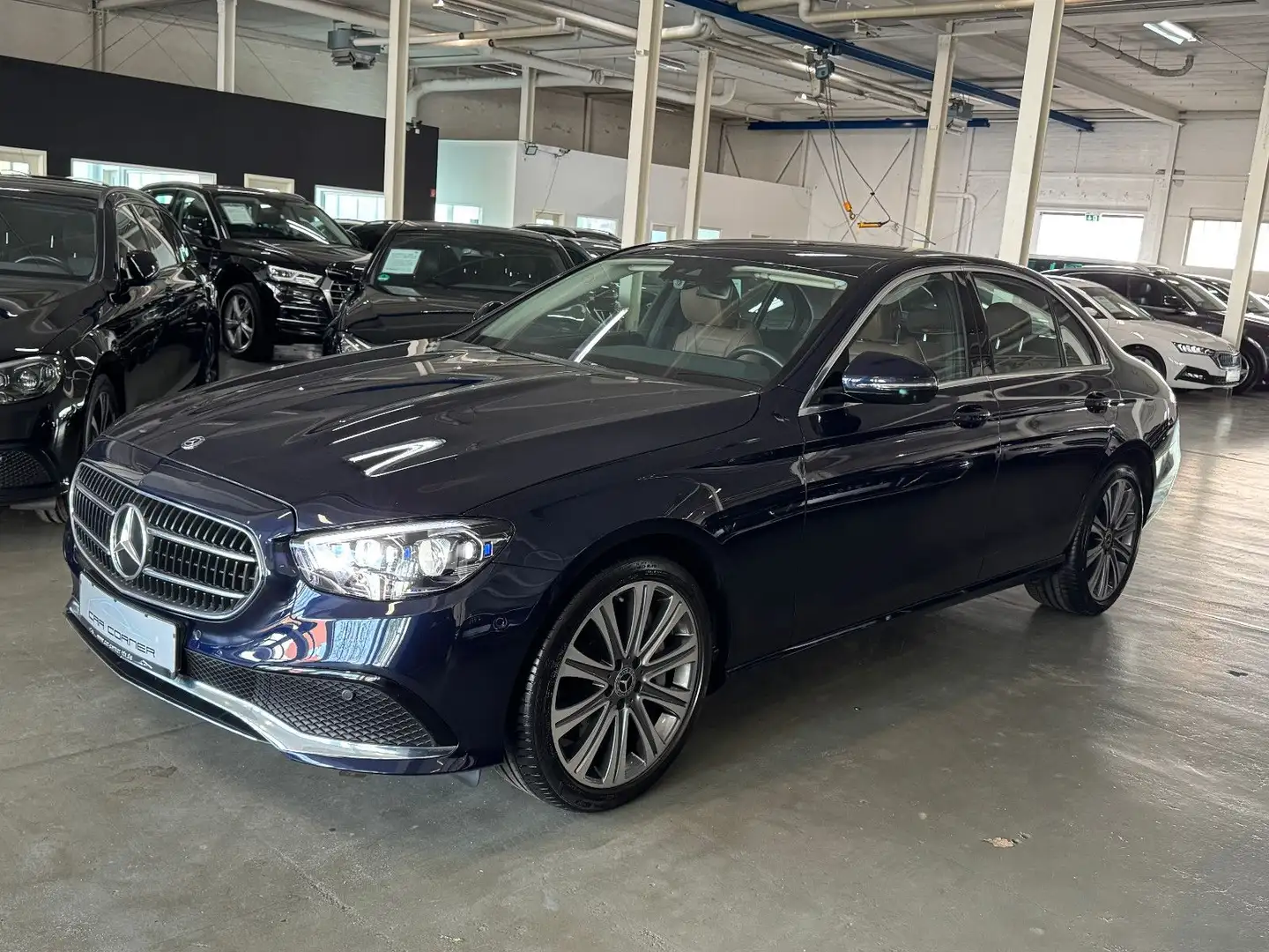 Mercedes-Benz E 450 4MATIC 9G-TRONIC 2X AVANTGARDE FACELIFT Bleu - 1