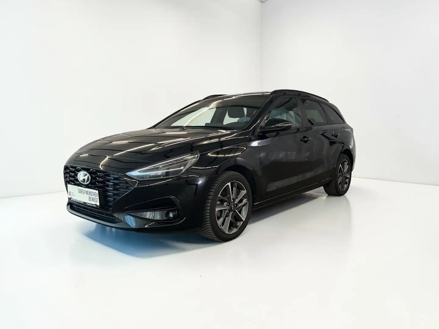 Hyundai i30 DCT*Jubel-Barpreis*LED*Shzg*Lhzg*Navi*Klimaaut*All Schwarz - 2