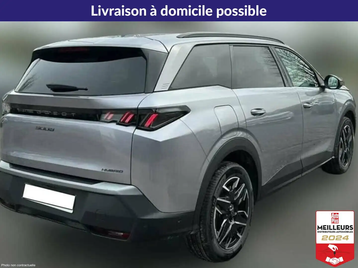 Peugeot 5008 Hybrid 145 allure e-dcs6 Gris - 1
