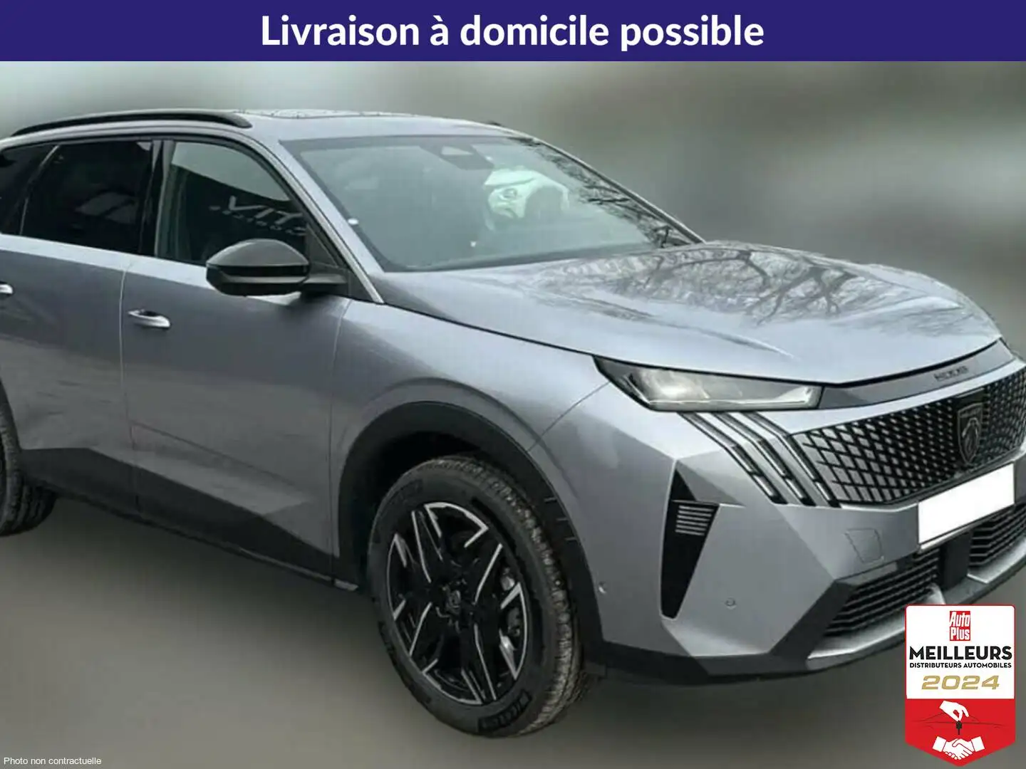 Peugeot 5008 Hybrid 145 allure e-dcs6 Gris - 2