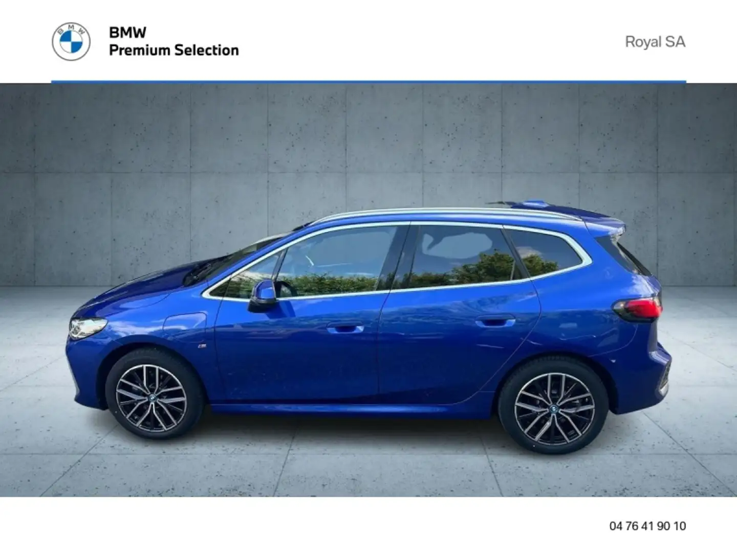 BMW 225 225e 245ch xDrive M Sport DKG7 Bleu - 2