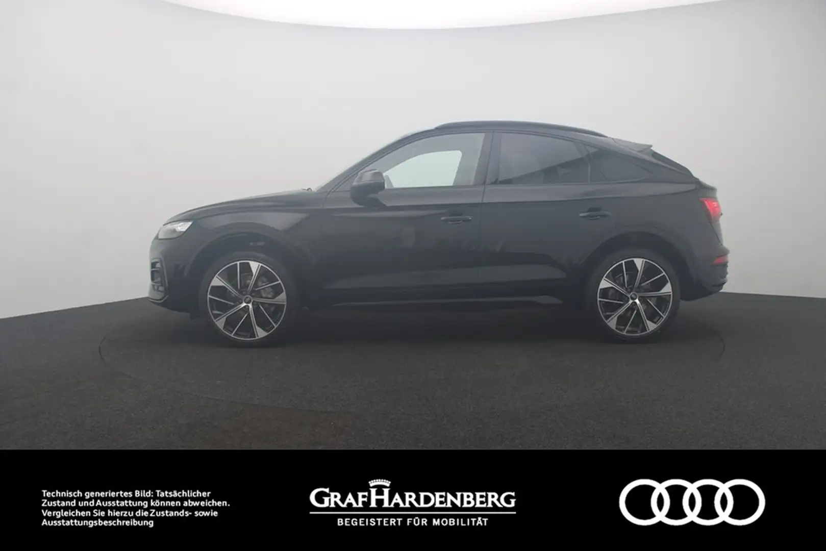 Audi Q5 40 TFSI quattro S line Matrix Navi ACC AHK Noir - 2
