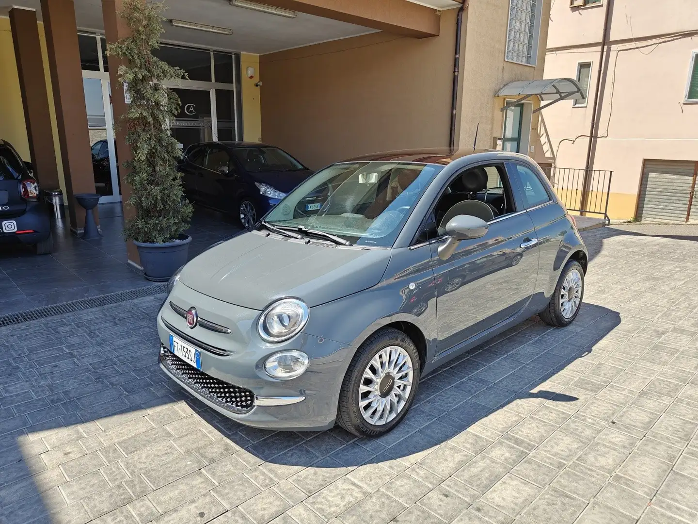 Fiat 500 500 III 2015 1.2 Lounge easypower Gpl 69cv my19 Grigio - 1