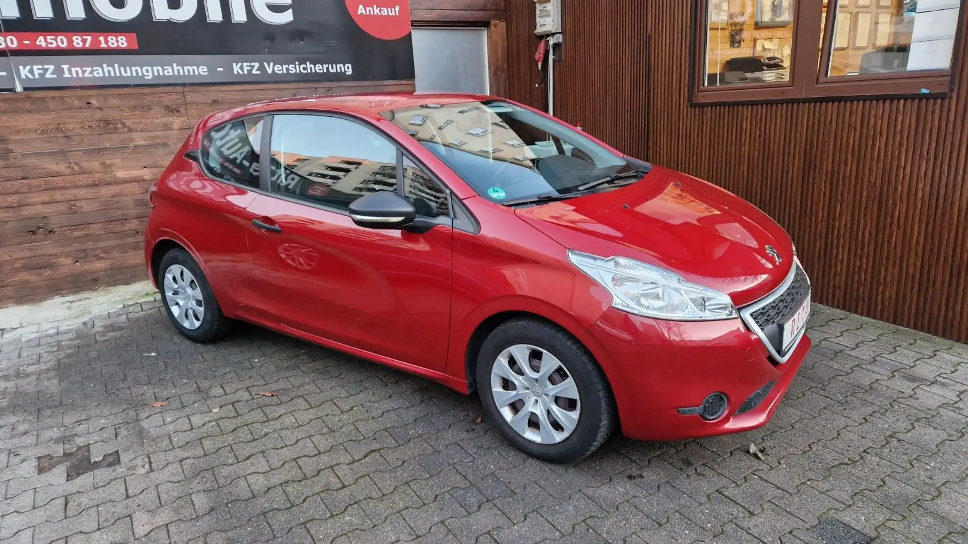 Peugeot 208 1.0 Klima, Tempomat, Tüv Neu Rot - 2