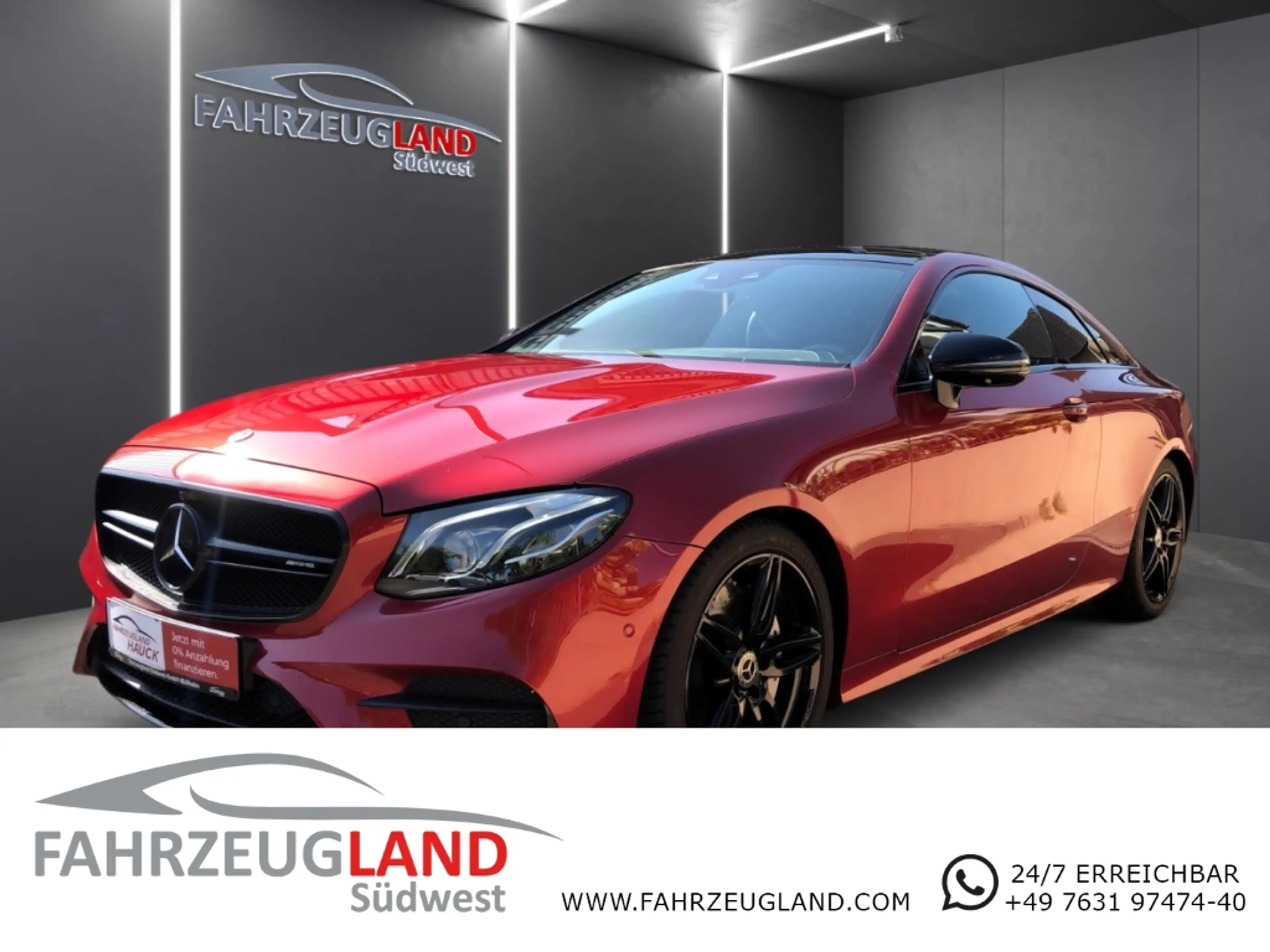 Mercedes-Benz E 53 AMG Coupe 4Matic Designo JS Garantie Driver & Track Pa