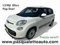 Fiat 500L 500L 1.3 mjt Pop Star 95cv Blanc - thumbnail 1