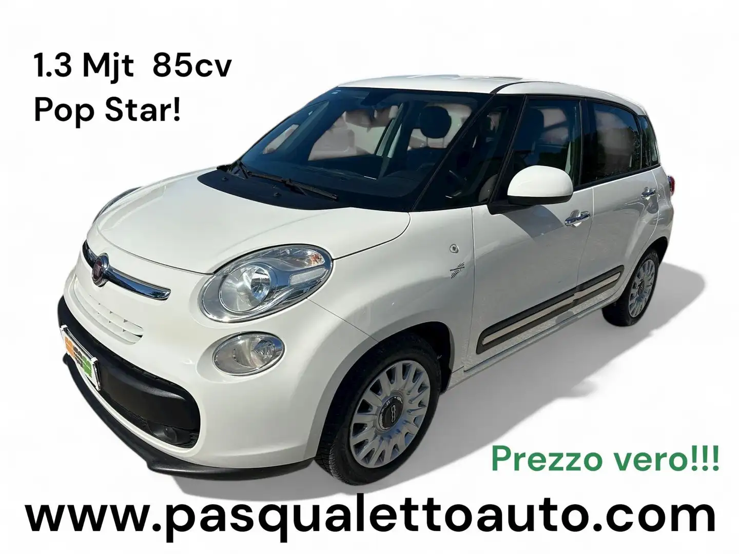 Fiat 500L 500L 1.3 mjt Pop Star 95cv Blanc - 1