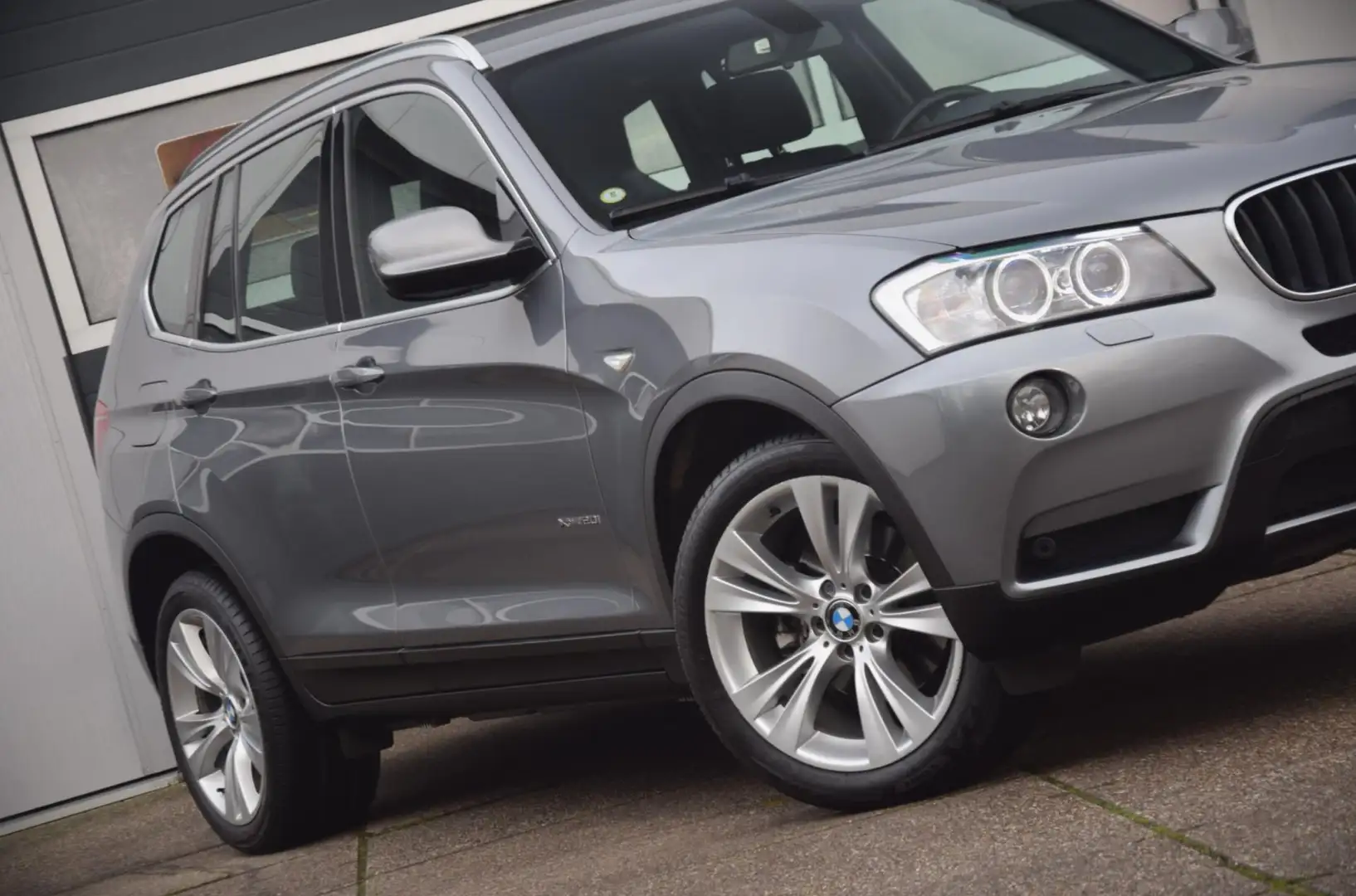 BMW X3 XDrive20i High Executive TREKHAAK/4X4/LEER/SPORTST Gris - 2