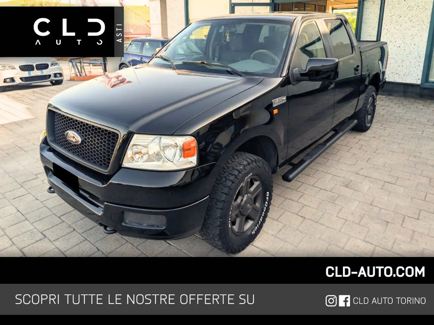 Ford F 150 XLT 5.4 Duble cab 4x4 GPL autocarro 6p (iva) Negro - 1