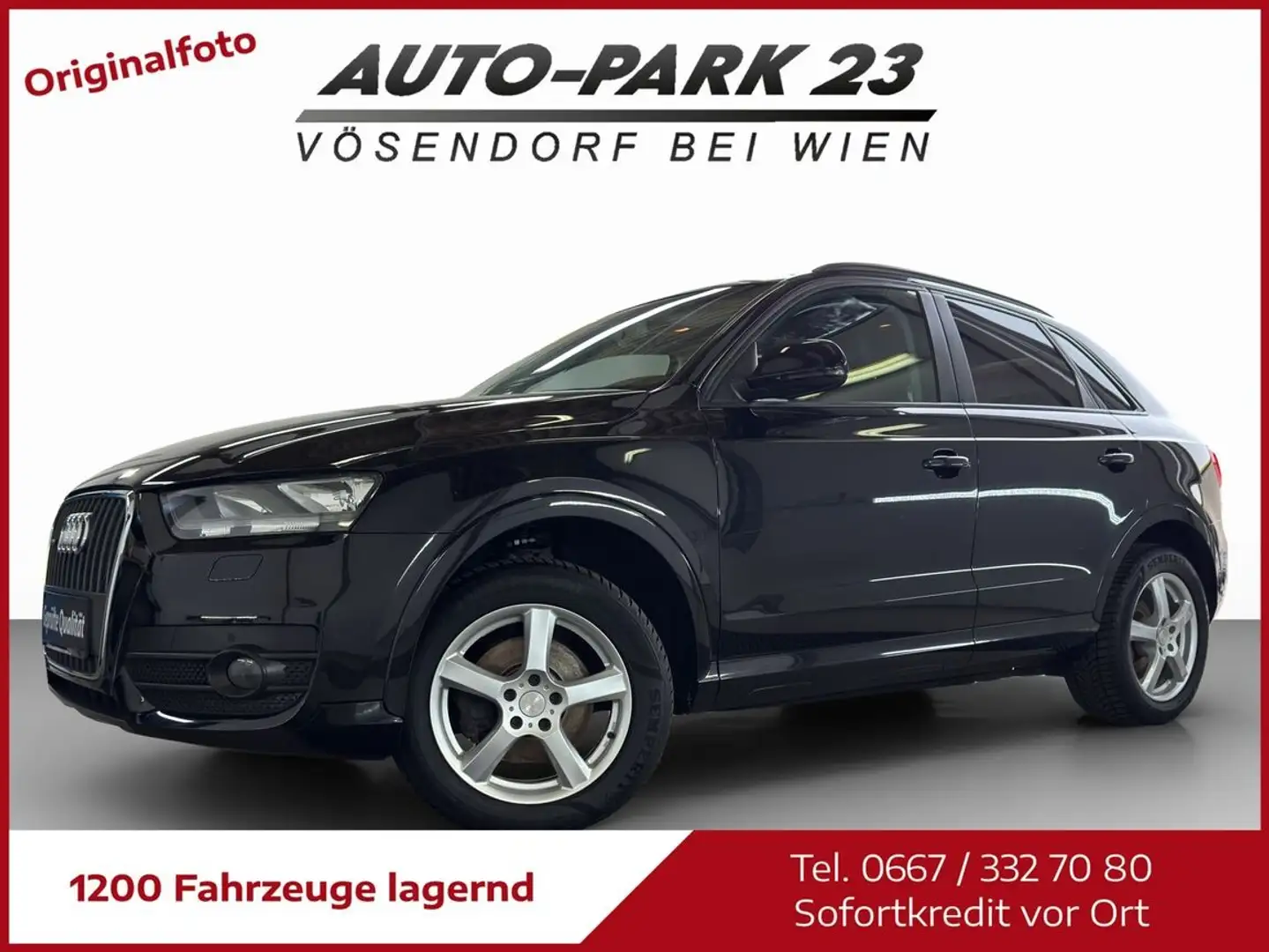 Audi Q3 2,0 TFSI quattro S-tronic**LEDER*NAVI*MOD2014 Schwarz - 1