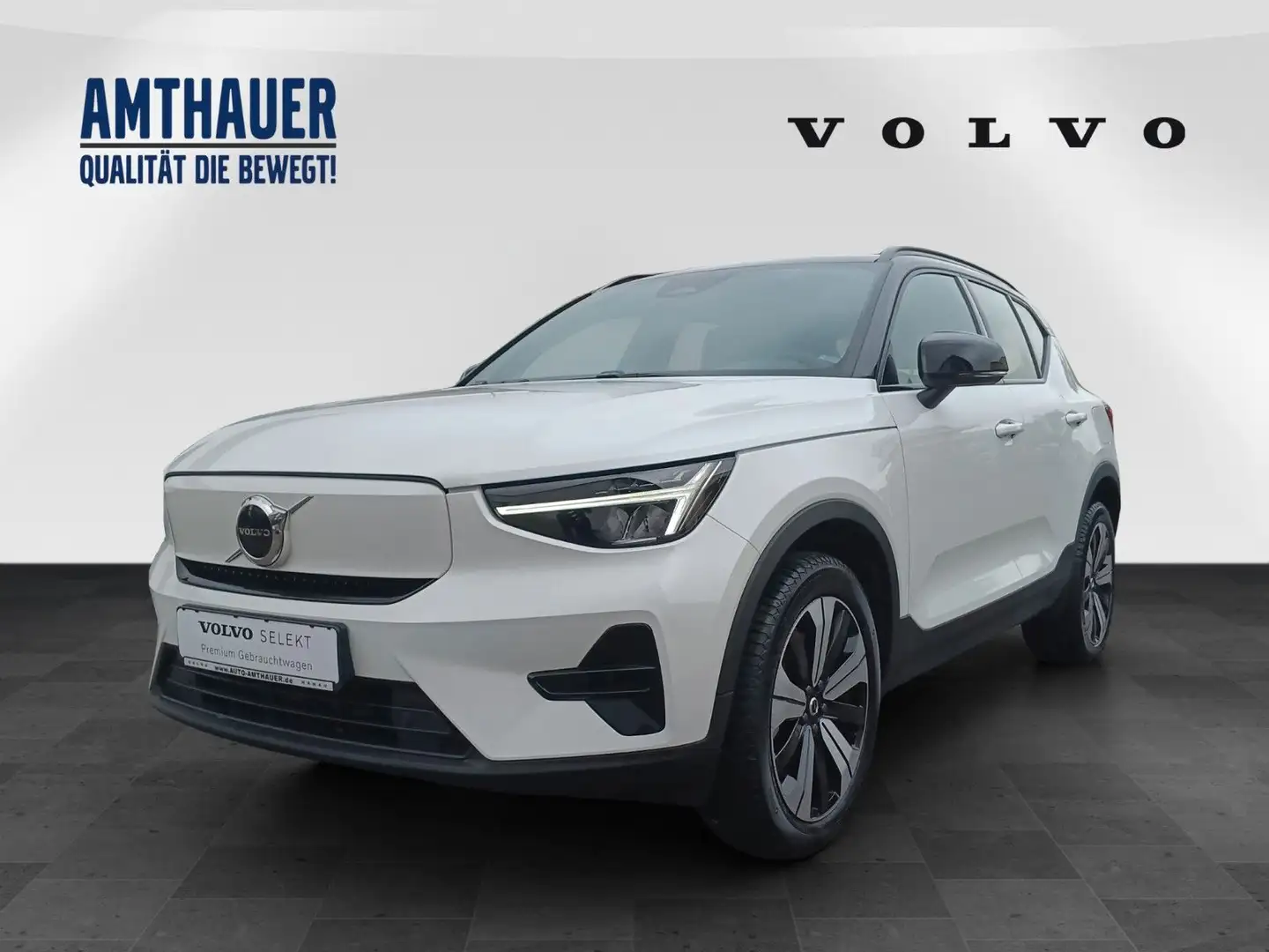 Volvo XC40 P8 Plus Recharge Cam/Standhzg./Wärmepumpe Weiß - 1