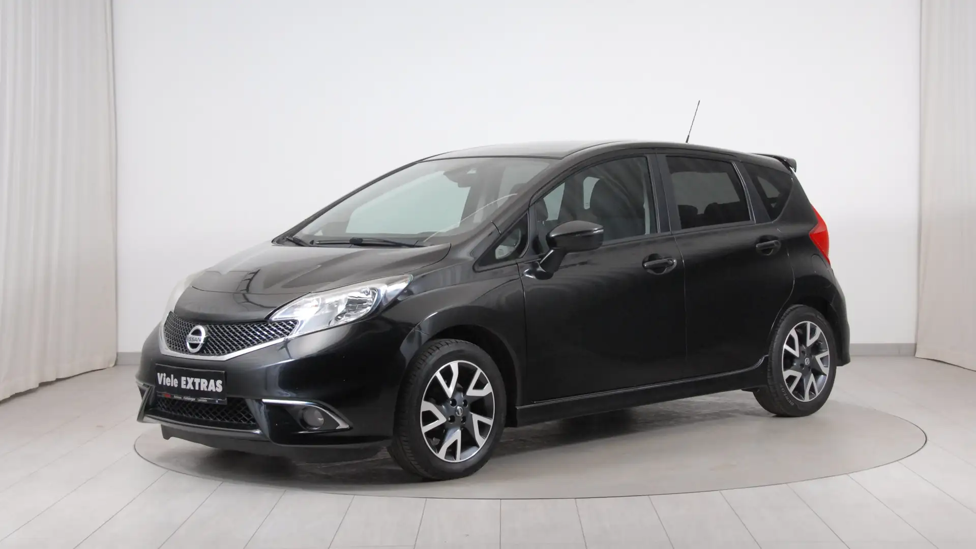 Nissan Note 1.2 80PS Acenta+ *Navi, Klima, Winterräder* Schwarz - 2