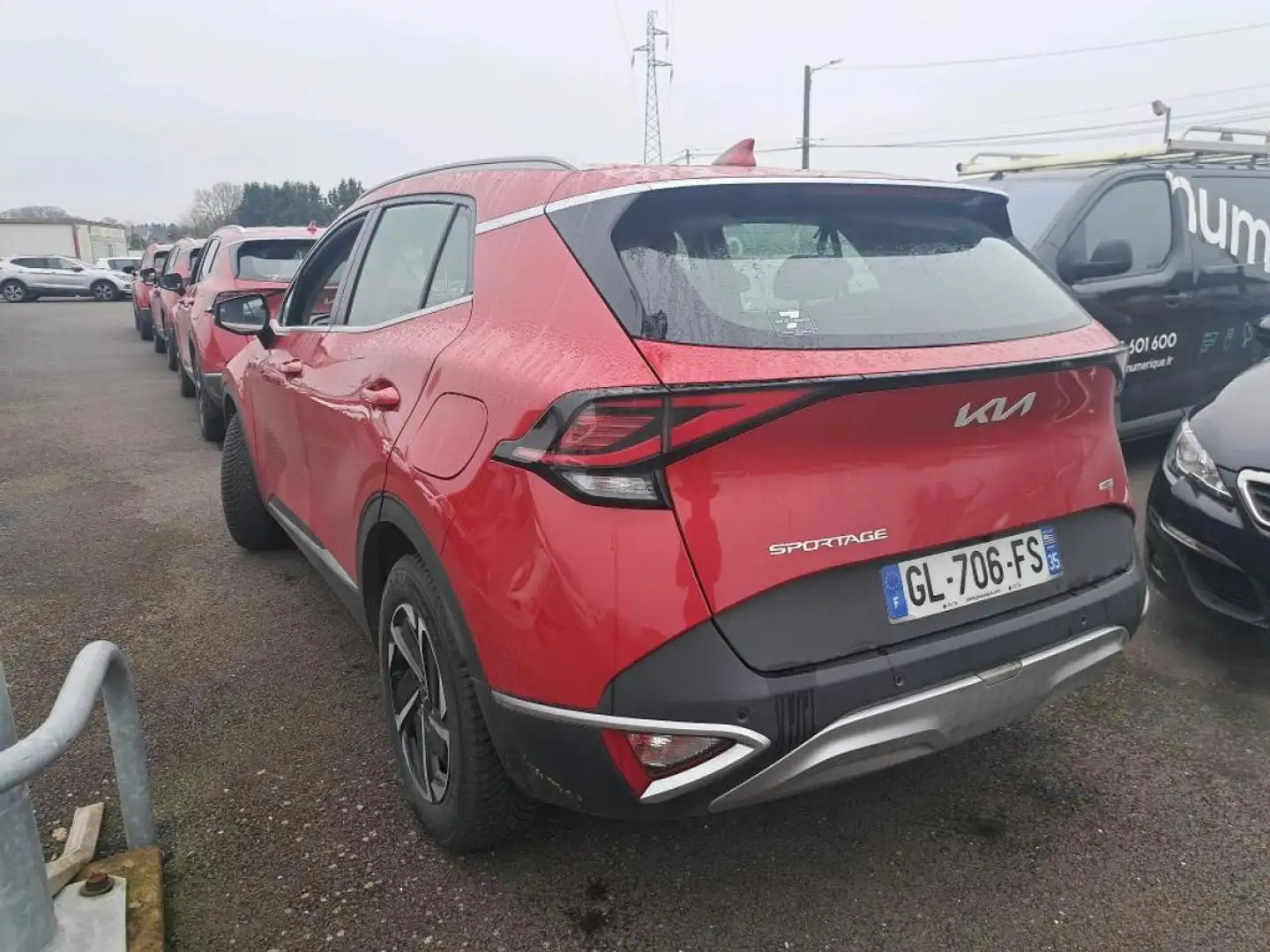 Kia Sportage KIA SPORTAGE 1.6 TGDI HYBRIDE ACTIVE 230cv Rouge - 2