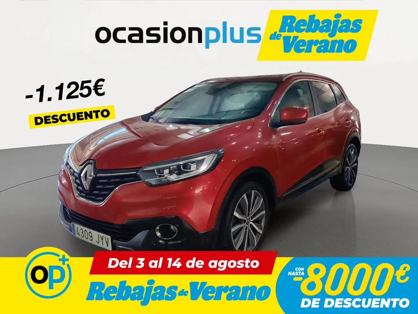 Renault Kadjar 1.2 TCe Energy Zen EDC 97kW Rojo - 1