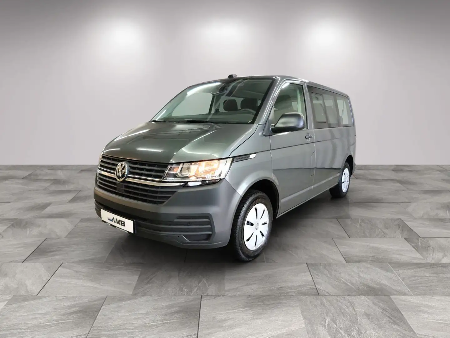 Volkswagen T6.1 Kombi 2.0 TDI KR DSG/AHK/Navi/9Sitze/PDCv+h Šedá - 2