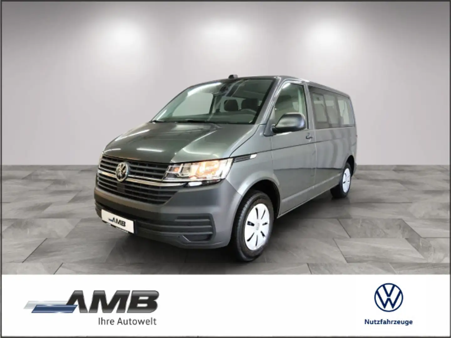Volkswagen T6.1 Kombi 2.0 TDI KR DSG/AHK/Navi/9Sitze/PDCv+h Šedá - 1