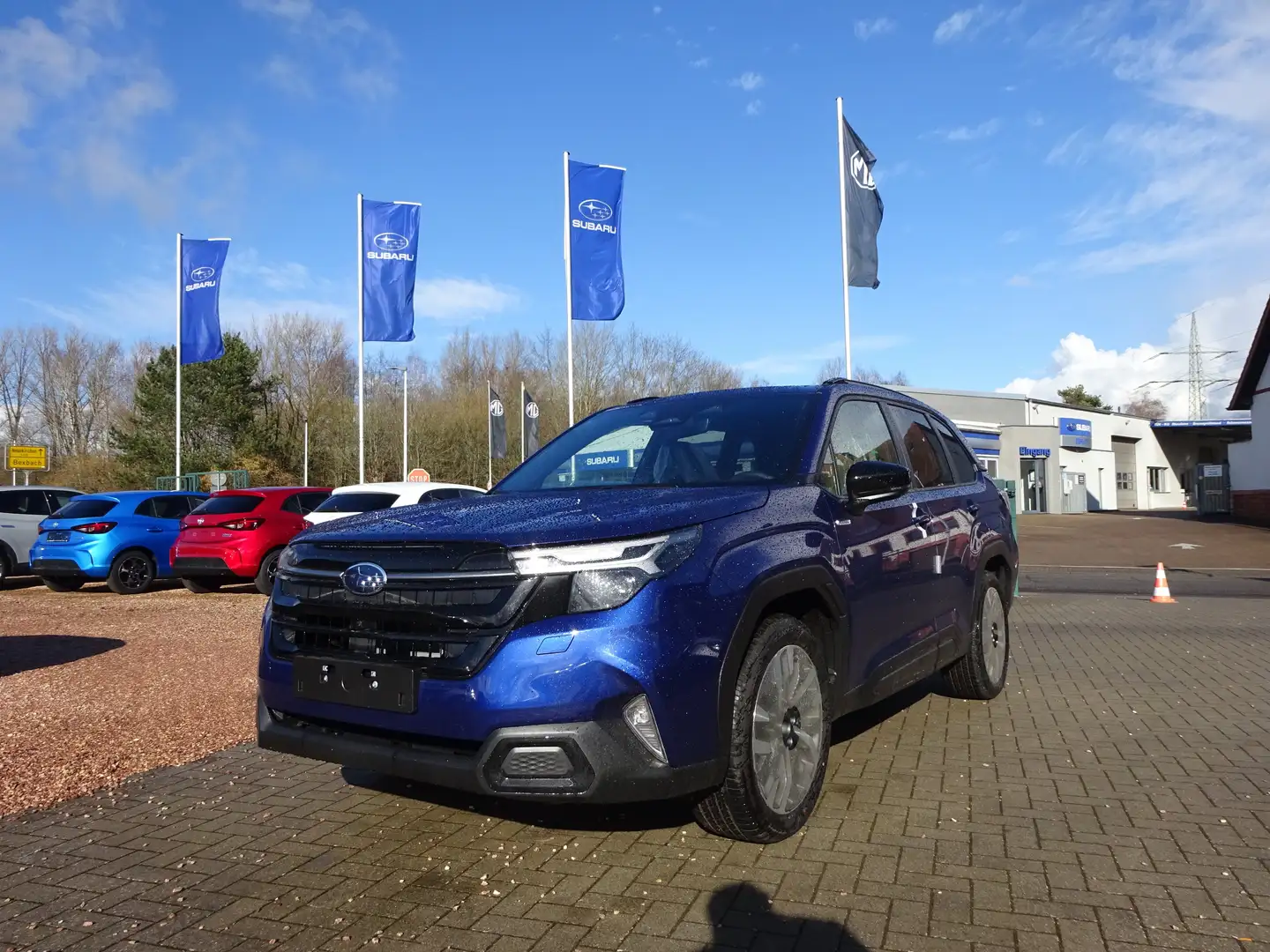 Subaru Forester 2.0ie Lineartronic Platinum 2025 Modell Blauw - 1