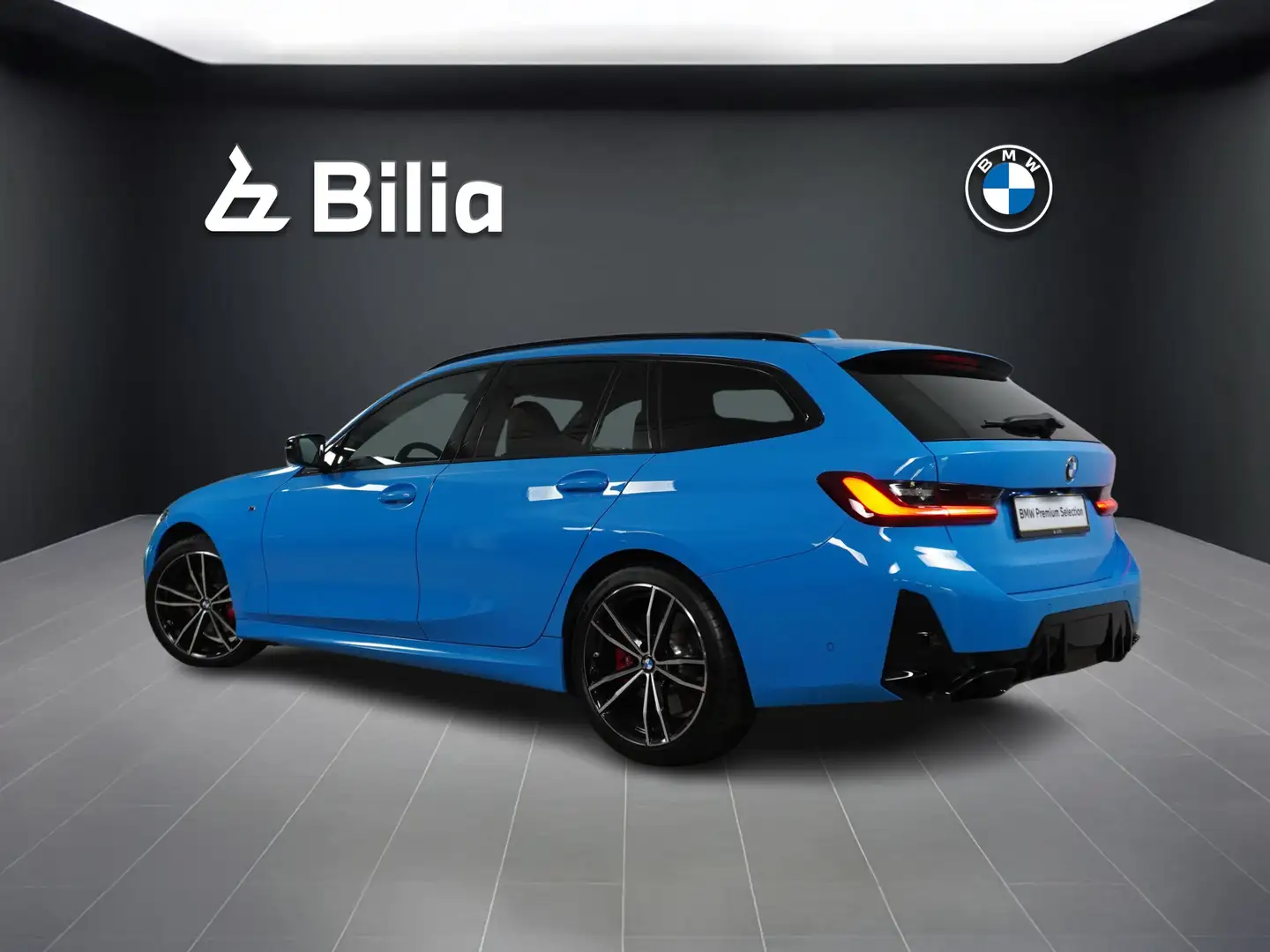 BMW 340 M340d xDrive Sportpaket Head-Up HK HiFi DAB LED Bleu - 2