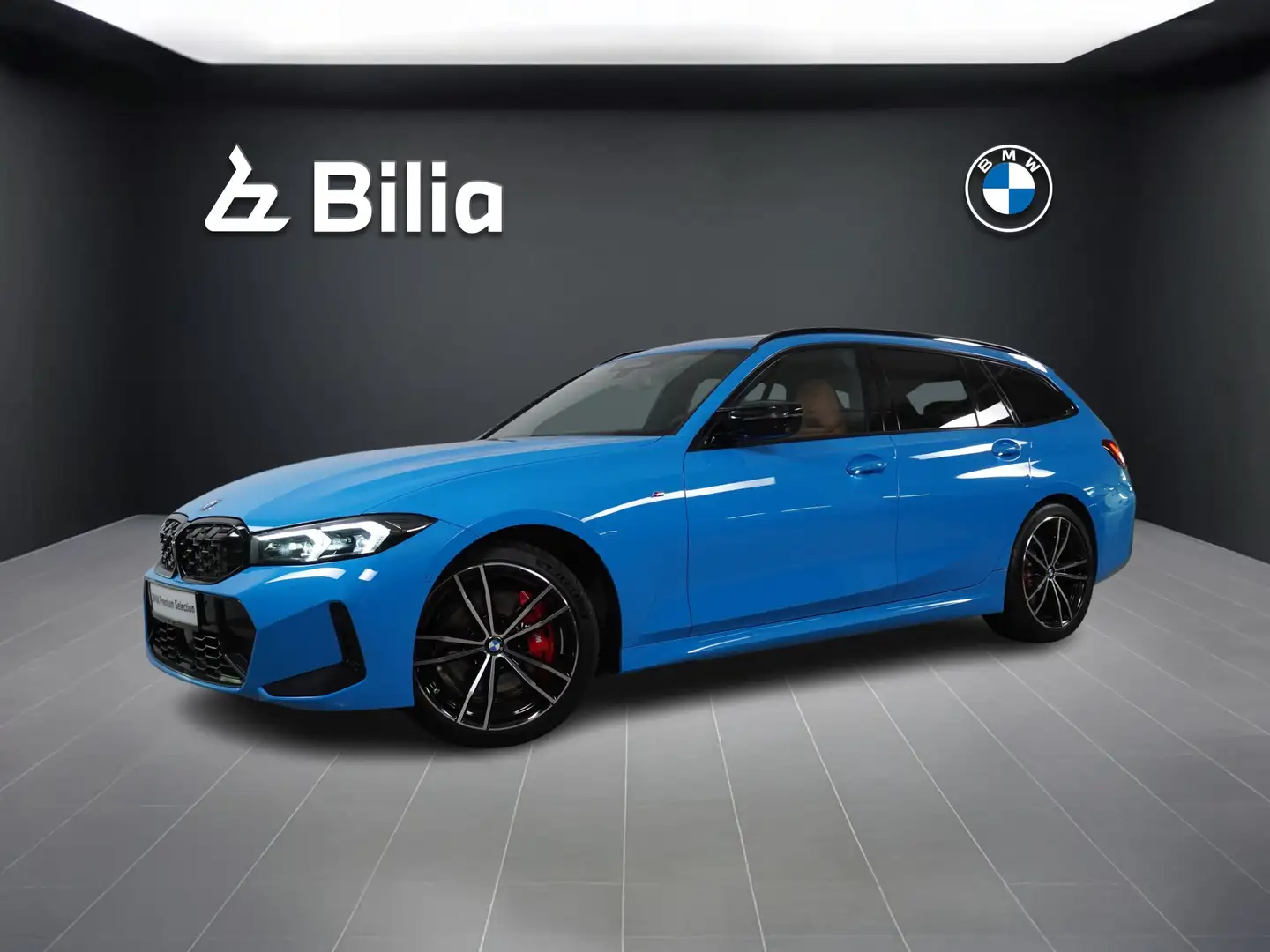 BMW 340 M340d xDrive Sportpaket Head-Up HK HiFi DAB LED Bleu - 1