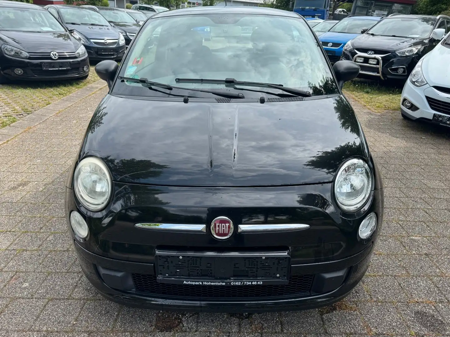 Fiat 500 1.2 *SERVICE & HU NEU* Schwarz - 1