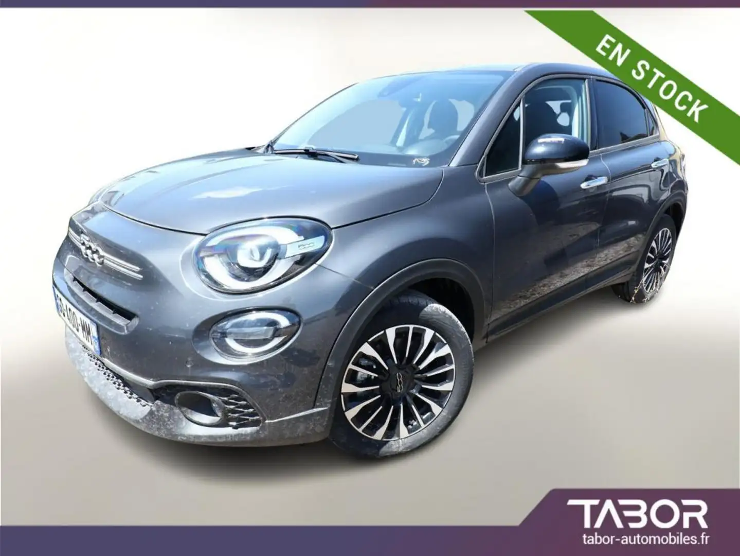 Fiat 500X 1.5 MHEV 130 DCT7 LED Reg. Cam Clim Gris - 1