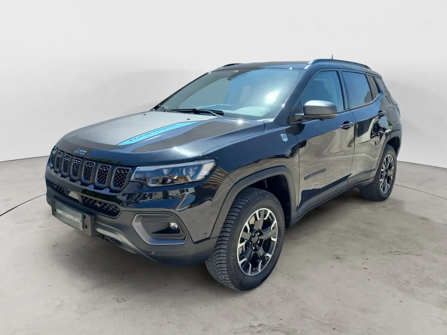 Jeep Compass 1.3 T4 240 CV Plug-In Hybrid Automatica 4xe Trail Nero - 1