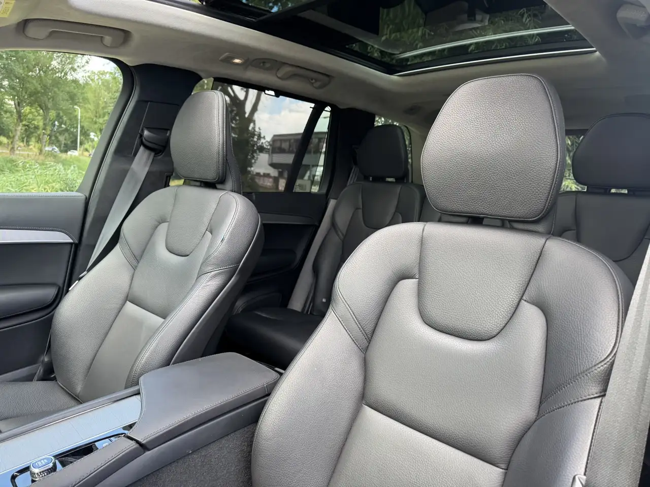 Volvo XC90 2.0 T8 Recharge AWD Ultimate Bright 455pk Luchtver, миниатюра 14