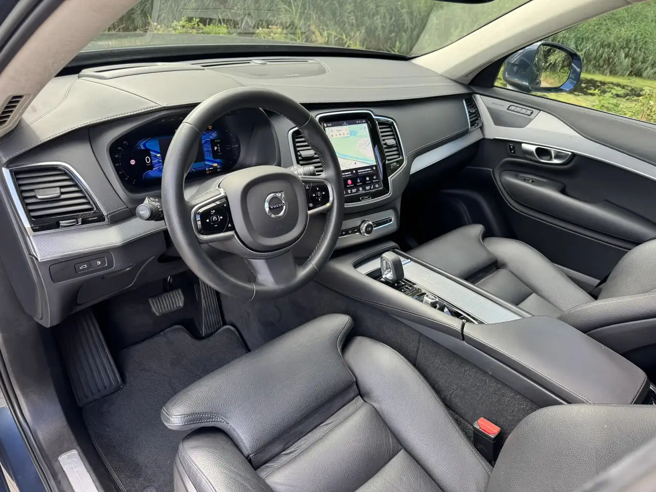 Volvo XC90 2.0 T8 Recharge AWD Ultimate Bright 455pk Luchtver, миниатюра 6