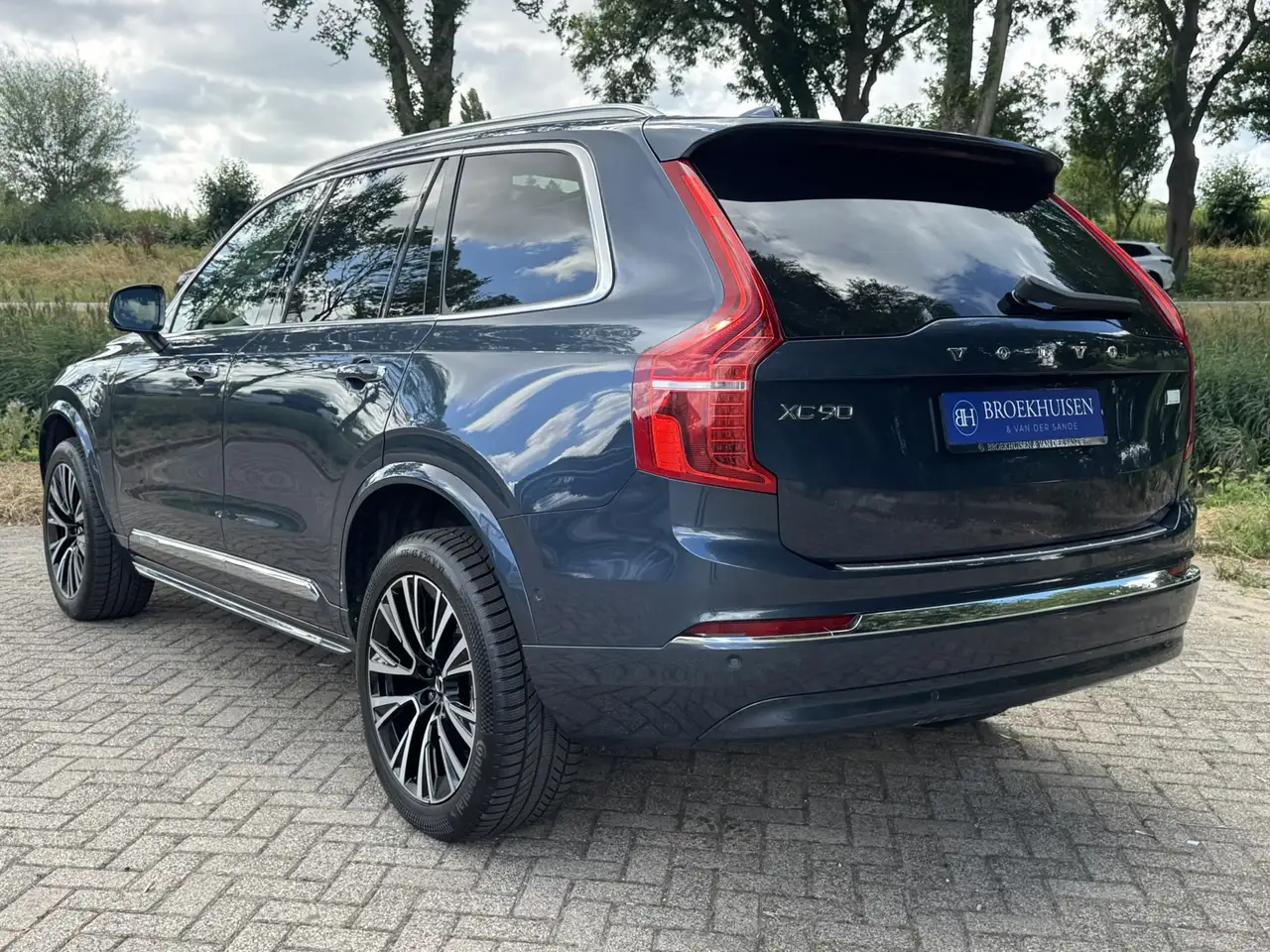 Volvo XC90 2.0 T8 Recharge AWD Ultimate Bright 455pk Luchtver, миниатюра 4