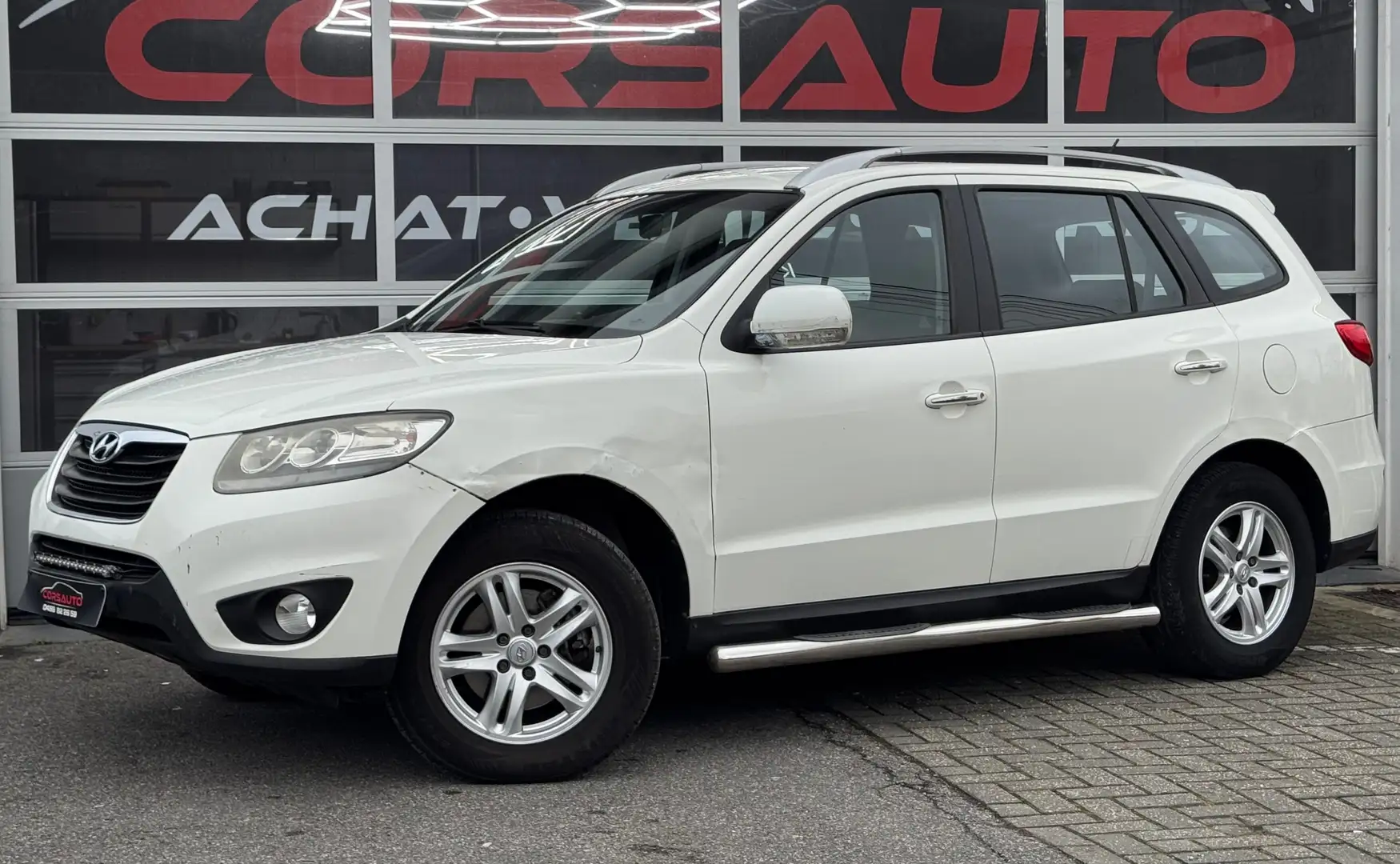 Hyundai SANTA FE Santa Fe 2.0 CRDi 4WD CLIM AUTO ATT REM Blanc - 1