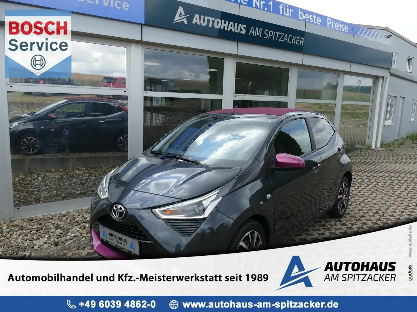 Toyota Aygo X 1.0 x-style KAMERA KLIMA FALTDACH Grau - 1