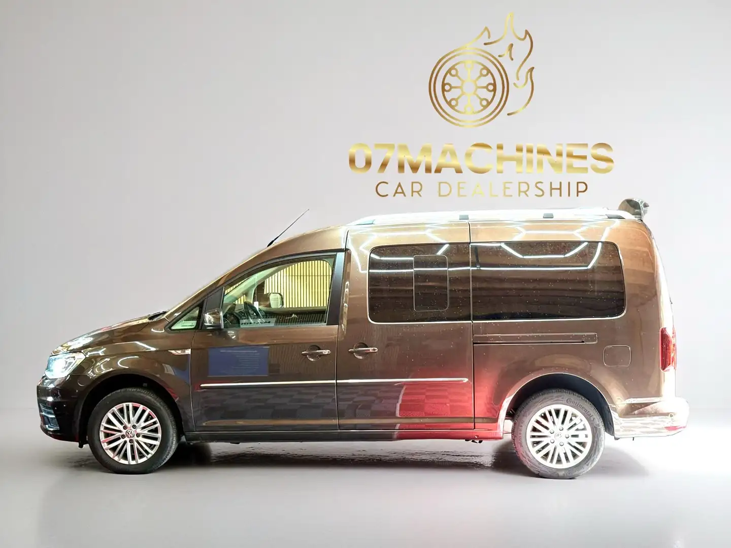 Volkswagen Caddy Maxi Behindertengerecht mit Rampe Brun - 2