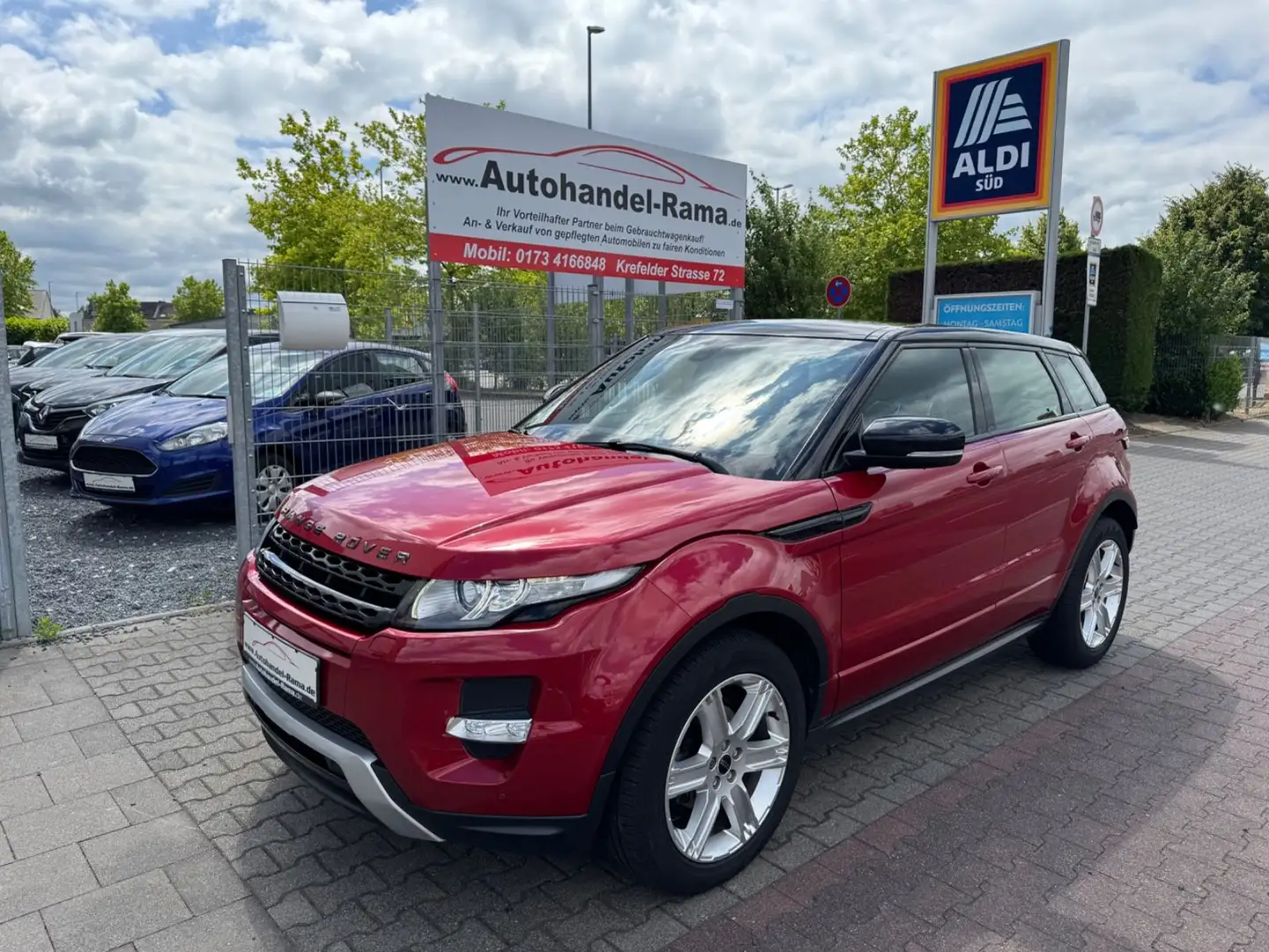 Land Rover Range Rover Evoque Dynamic V.Leder Navi Kamera Rood - 1