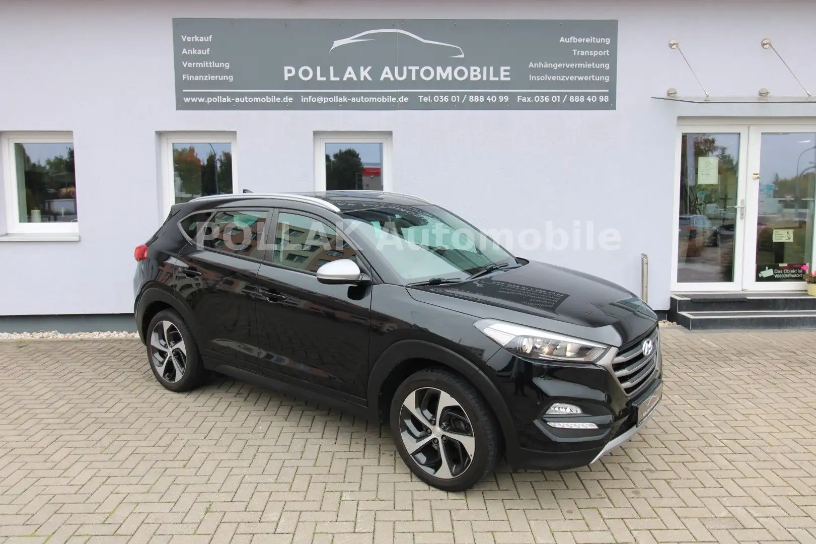 Hyundai TUCSON Advantage*NAVI*SHZ*CAM*MFL*GRA*DAB*LRHZ* Noir - 1