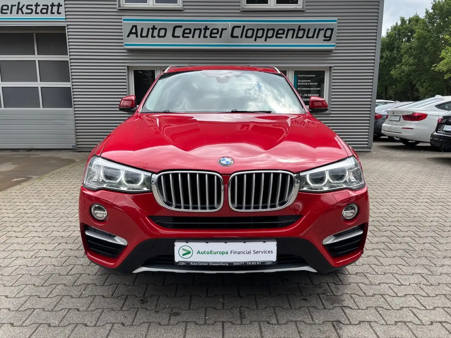 BMW X4 20d xDrive Steptronic "X-line" Red - 2