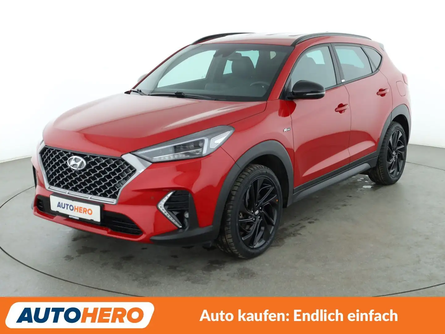 Hyundai TUCSON 2.0 CRDi N-Line 4WD*NAVI*LED*TEMPO*CAM*PDC*SHZ* Rot - 1