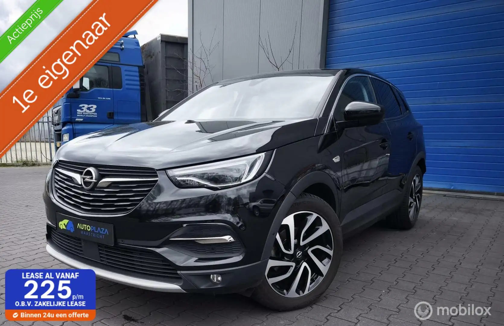 Opel Grandland X 1.2 Turbo / 1ste Eigenaar / Trekhaak / Actieprijs Zwart - 1