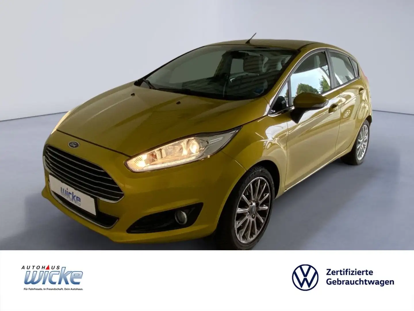 Ford Fiesta (CCN)(2012- ) Individual Sportpaket Navi Gelb - 1