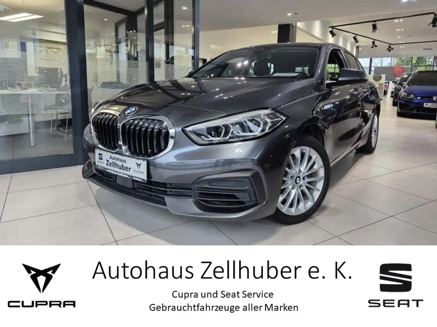 BMW 118 Advantage *8-fach*Navi*LED*PDC*Sitzhzg* Grau - 1