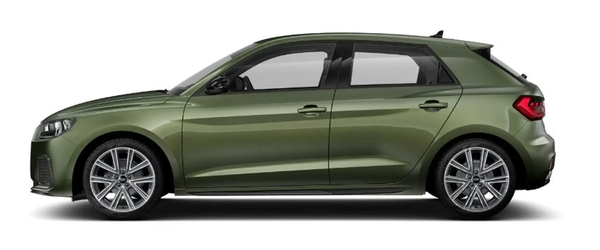 Audi A1 Sportback 25 TFSI 95pk S tronic Advanced edition Groen - 2