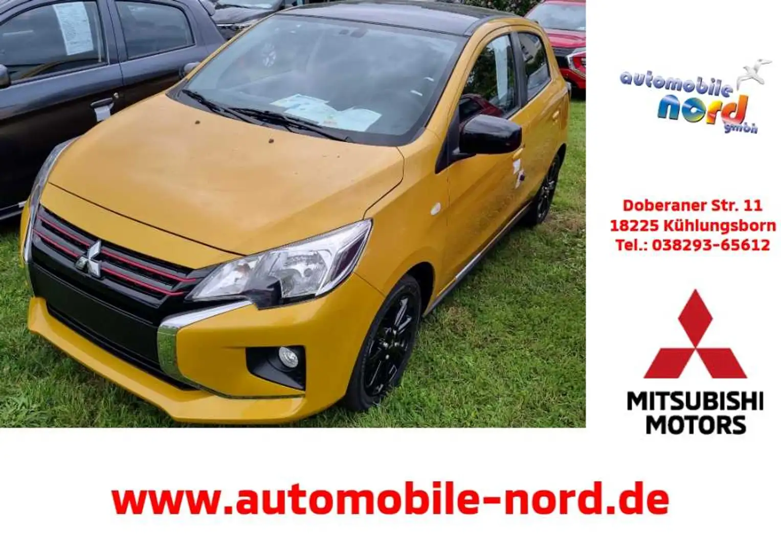 Mitsubishi Space Star Select+ Black1.2 MIVEC 5-Gang Gelb - 1