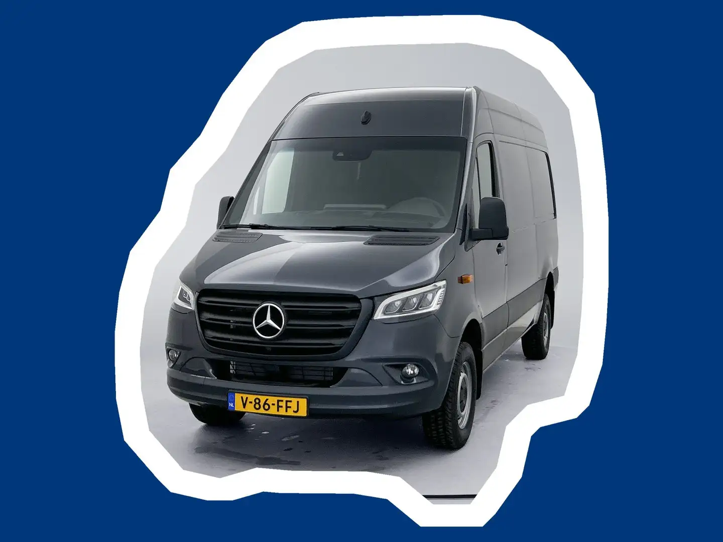 Mercedes-Benz Sprinter 419 1.9 CDI 366 L2H2 24 Maanden Certified Garantie Grijs - 1